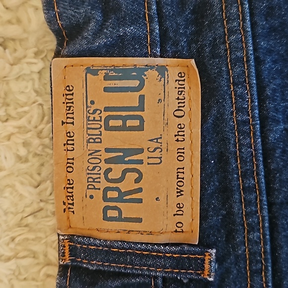 Prison blues logger jeans 34/32 - Picture 4 of 4